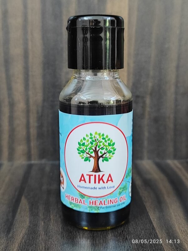 ATIKA Healing Oil – Herbal Pain Relief, 60 ml - Image 2