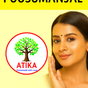 ATIKA Herbal Poosumanjal Wild Turmeric Face Pack 50g
