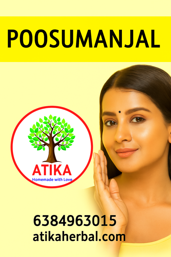 ATIKA Herbal Poosumanjal Wild Turmeric Face Pack 50g