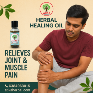 ATIKA Herbal Healing Oil 50 ml for pain relief
